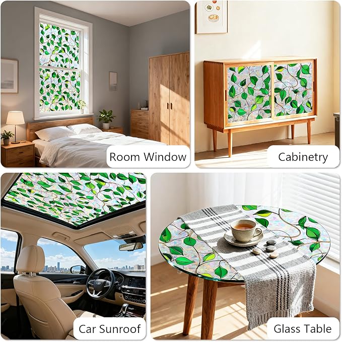 Kromapolis Window Privacy Film Decorative Stained Glass Tint - Image 6