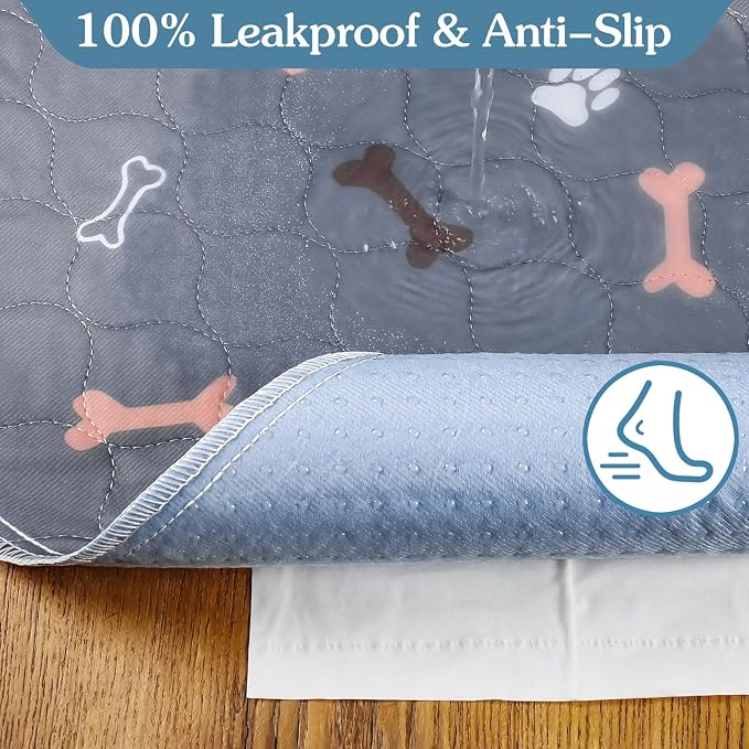 Washable Pee Pads for Dogs 72"x72", Reusable Puppy Pads Extra Large Upgrade - Image 4