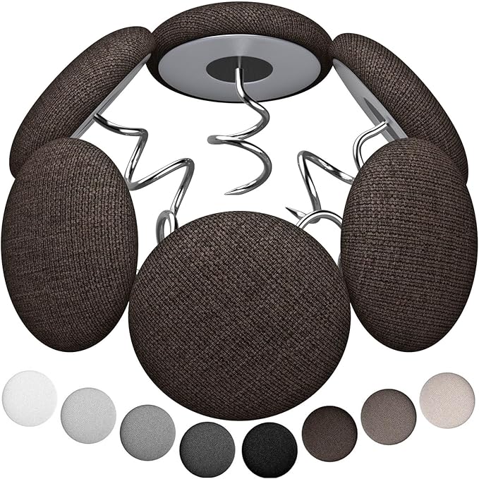 Linen Fabric-Covered Twist Pins - 8 Colors Upholstery Pins & Bed Skirt Pins -Used to Secure Sofa Cushion, Armrest Covers, Furniture & Bed Skir(12, Dark Brown)