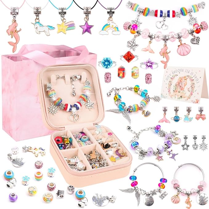 UFU Charm Bracelet Making Kit, A Sweet Birthday Gift to Inspire Imagination & by UFU