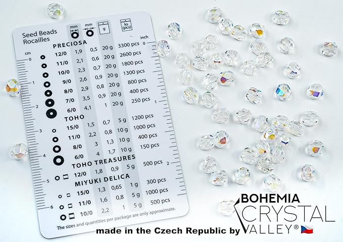50 pcs Faceted Fire Polished Pressed Czech Glass Beads 6mm (0.24in), 00030-28701 Crystal AB