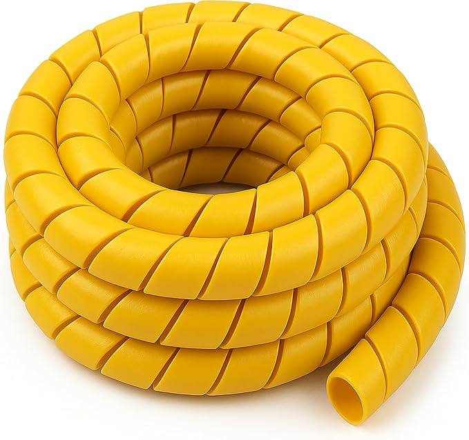 Electriduct 2.5" Heavy Duty Spiral Wrap HDPE Flexible Plastic Cable Sleeve Hose - Image 2