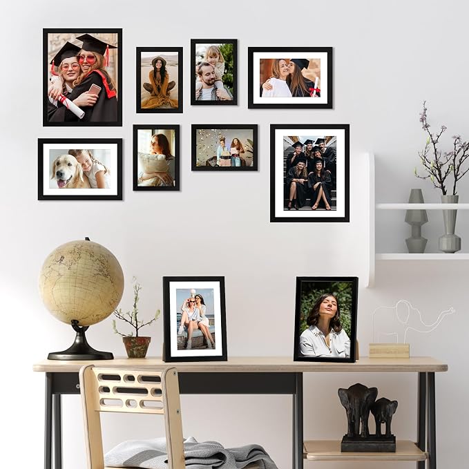 FIXSMITH 10 Pack Picture Frames Collage Wall Decor - Image 6