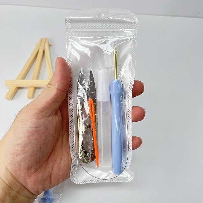 CELCRAFTIQUE Punch Needle Kits for Adults Beginner, Tool - Image 9