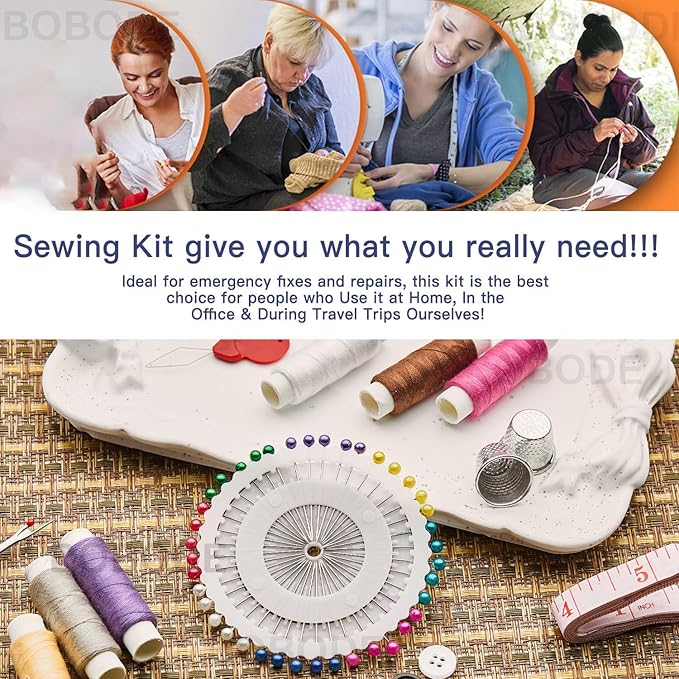 Sewing Project Kits Floral Pattern Sewing Kit - Image 5