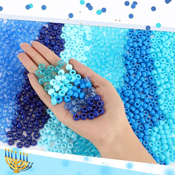 UPINS Blue Pony Beads - Image 4
