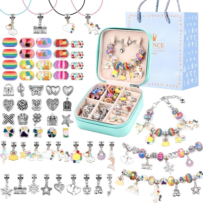 UFU Charm Bracelet Making Kit, Jewelry Making Kit Craft Gift by UFU
