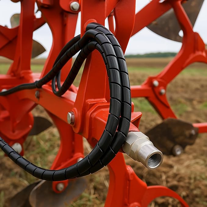 Electriduct 3" Heavy Duty Spiral Wrap HDPE Flexible Plastic Cable Sleeve Hose - Image 5