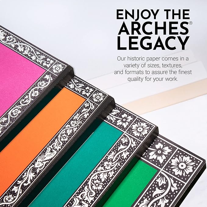 Arches Watercolor Pad, Cold Press, 9x12 inches, 12 Sheets - Image 7