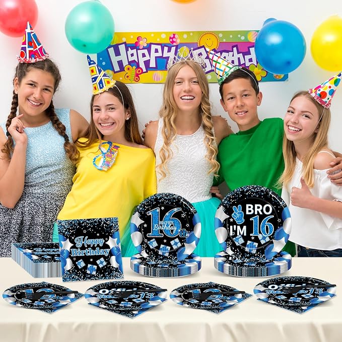 Qyeahkj 100 Pcs 16th Birthday Decorations - Image 5