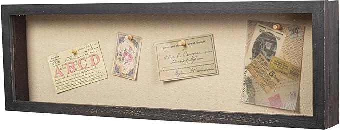 Freezing point Shadow Box Frame 8x25 Flower Shadow Box Pin Display Case Cabinet - Image 3
