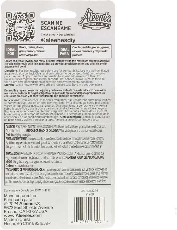 Aleene's 21709 Jewelry & Metal Glue, 0.7 oz - Image 6