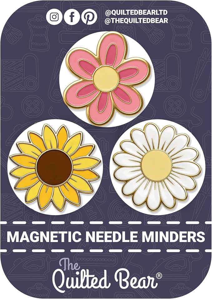 The Quilted Bear Needle Minder by TheQuiltedBearsProducts