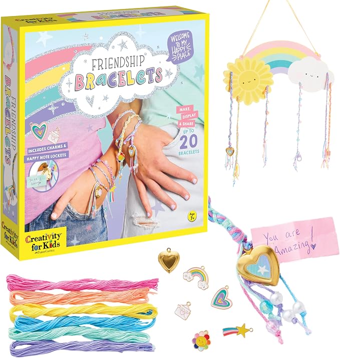 Creativity for Kids Friendship Bracelet Making Kit by CreativityforKids