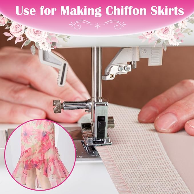 4 Yards Hemming Guide for Sewing, Fishbone Tape for Narrow Hem and Curved Hem - Image 2