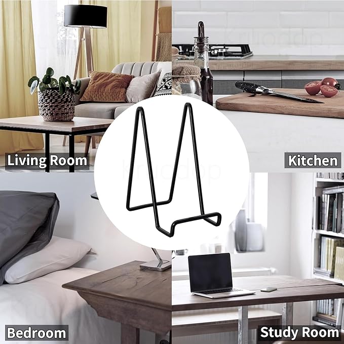 3 Pack 3 inch Metal Plate Stands - Image 7