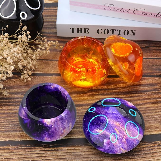 Juome Jar Resin Molds Silicone, Mushroom Jars Silicone Molds - Image 5