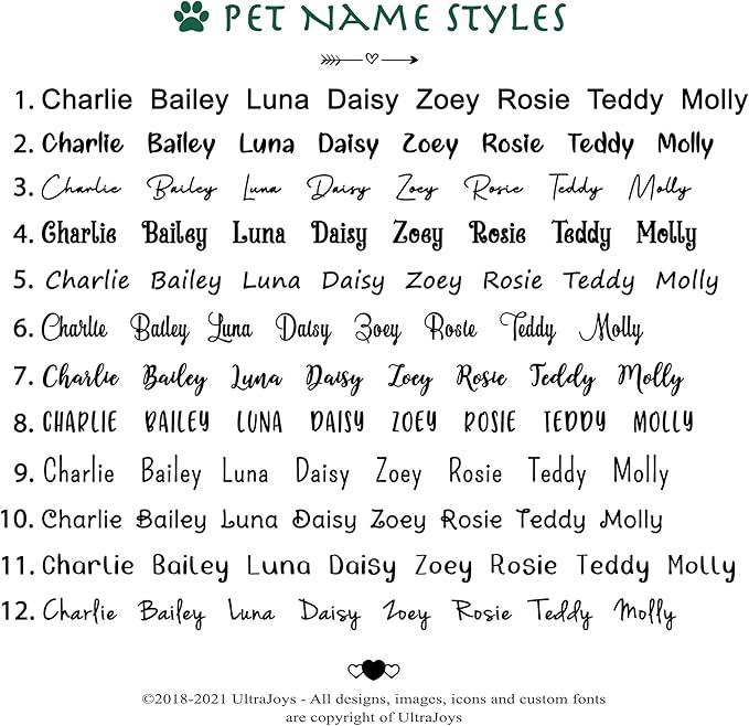 Ultra Joys Cat ID Tag Personalized Pet Tags, Durable Stainless Steel Small Pet - Image 6