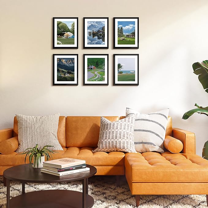 FIXSMITH 8.5x11 Picture Frame Bulk-6 Pack, Photo Frame - Image 6