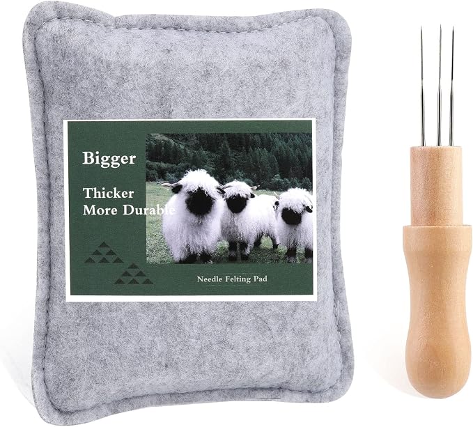 WONVOC Needle Felting Pad, Felting Kit, Needle Felting Mat by wonvoc