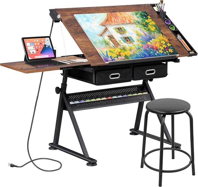 ZENY Adjustable Drafting Table by ZENY