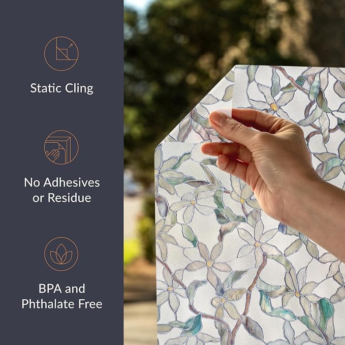 Jasmine Window Privacy Film by Artscape - Image 4