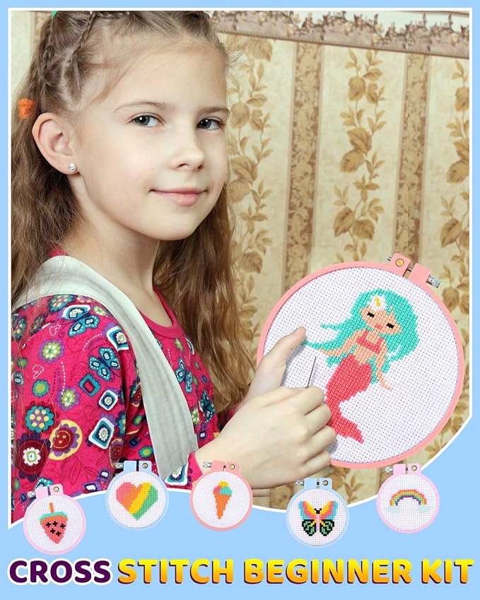 Pllieay 6 Pcs Cross Stitch Kits - Image 5