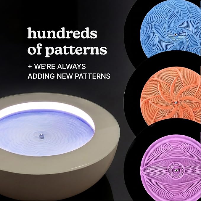 Homedics Drift Sandscape, Perpetual Motion Machine, Zen Garden, Meditation - Image 3