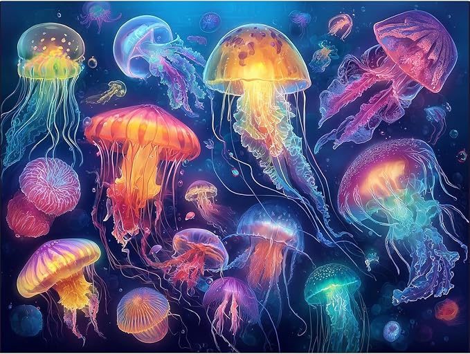 VeGuude Jellyfish Diamond Art Kits by VeGuude