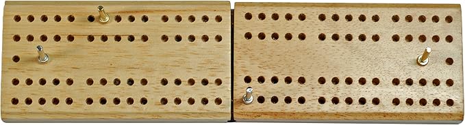 WE Games Walnut 7-Games-in-1 Combination Game Set - Includes Chess, Checkers, Backgammon, Dominoes, Cribbage, Poker, Dice and Cards