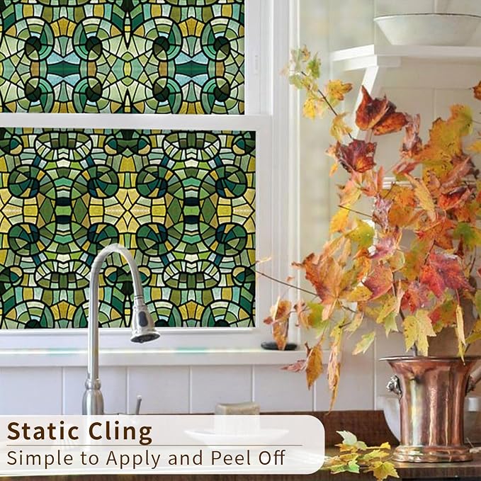 funlife Privacy Stained Glass Window Film - Image 6
