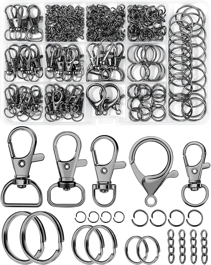 325PCS FIVEIZERO Keychain Making Kit by FIVEIZERO