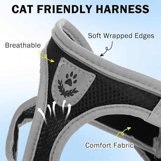 SCENEREAL Cat Harness and Leash Set - Image 2