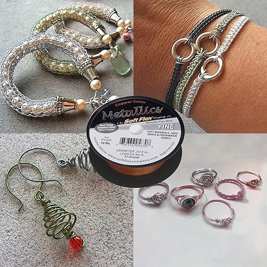 Soft Flex 21 Strand Beading Wire - Fine 0.14 Diameter - 30 Feet Design Wire