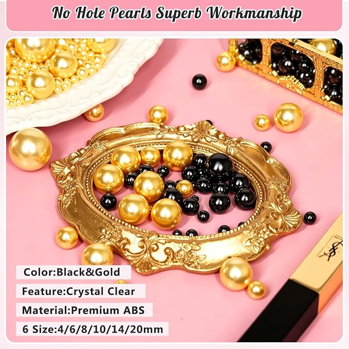 2000PCS Pearls for Crafting, Candles Centerpiece, DIY Crafts, Jewelry Making - Image 3