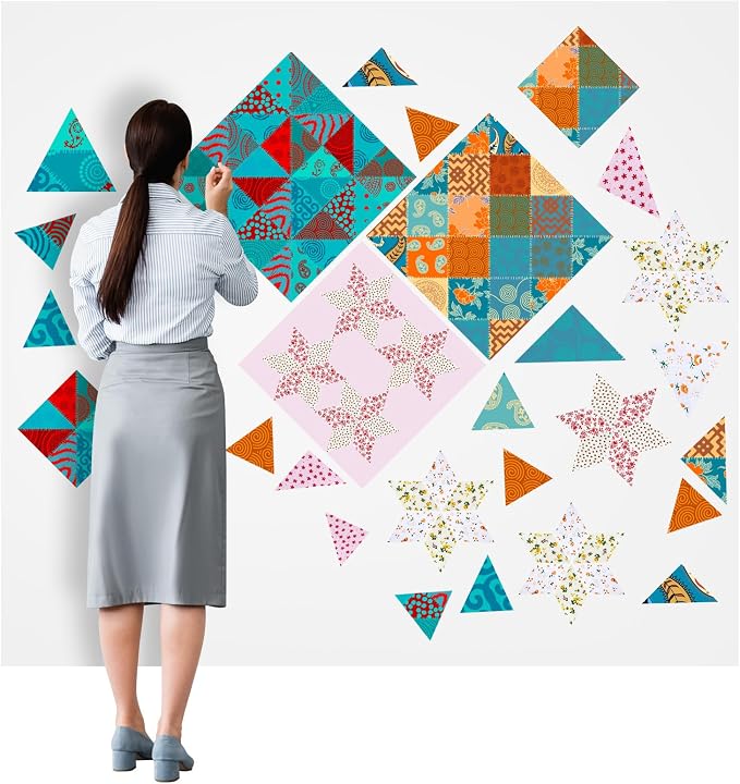 Buryeah 1 Pcs Quilt Design Wall Fabrics 72 in x 60 in by Buryeah