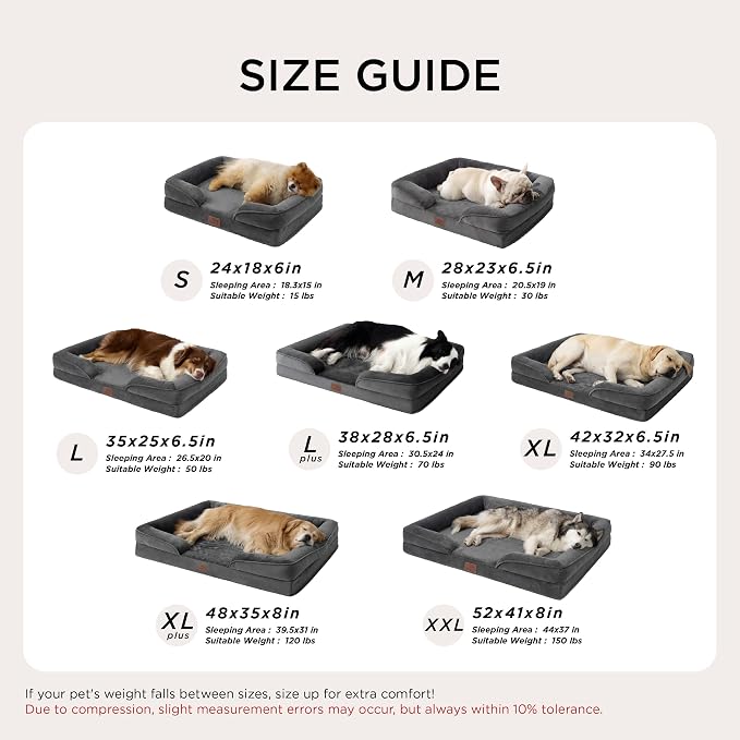 Bedsure Orthopedic Dog Beds Large Sized Dog - Image 7