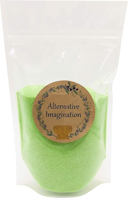 Alternative Imagination Lime Green Fine Colored Sand by AlternativeImagination