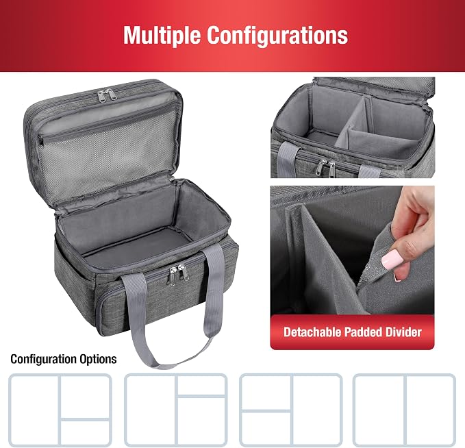 SINGER Sewing Accessories Organizer – Double Layer Portable Sewing Storage Bag - Image 3