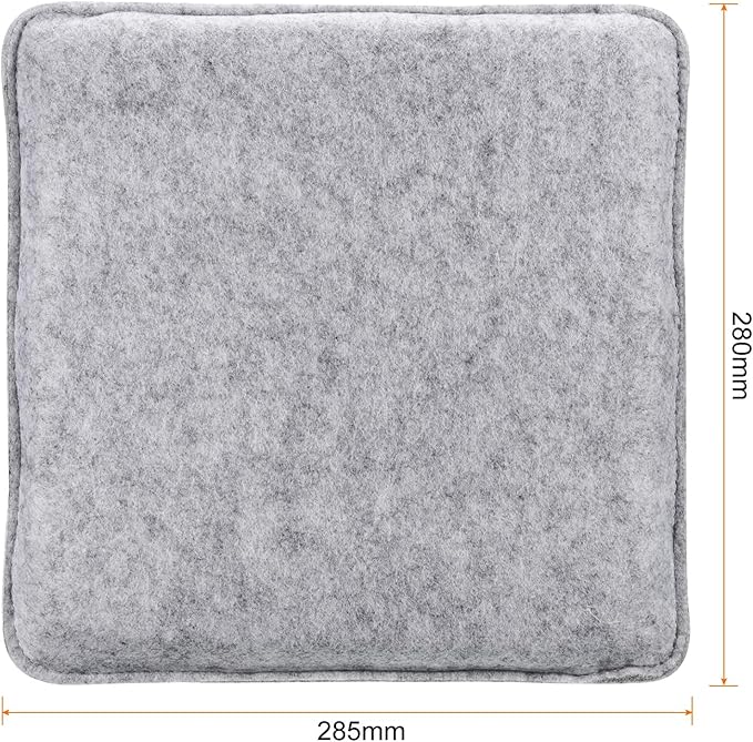 HARFINGTON Needle Felting Pad 11.22"x11.02"x1.38" Wool Needle Felting Mat Sponge Foam Pad Block for Needle Felting Projects