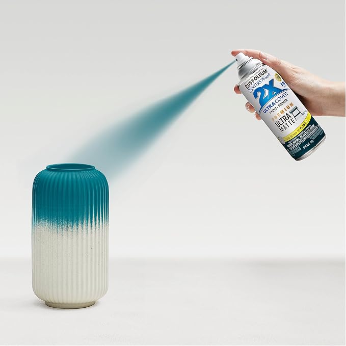 Rust-Oleum Painter's Touch 2X Ultra Cover Spray Paint, Deep Teal | Indoor and - Image 6