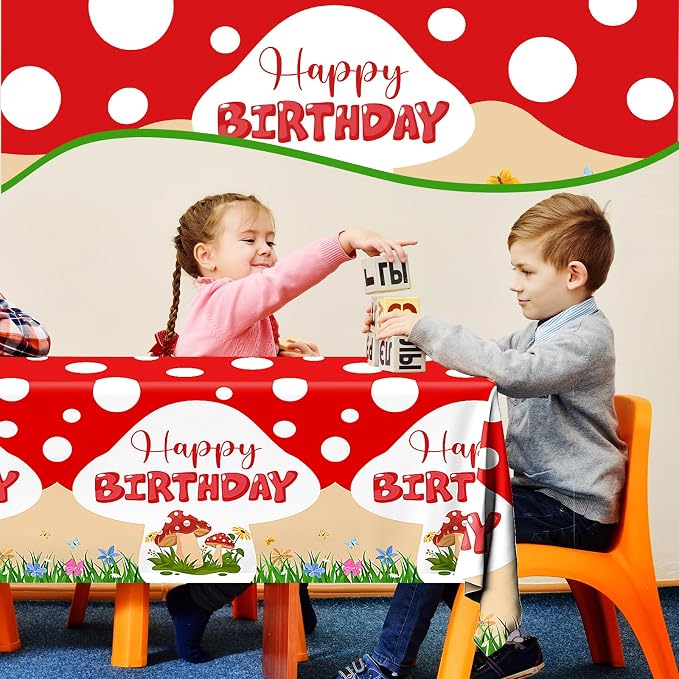 Mushroom Birthday Party Decorations - Image 3