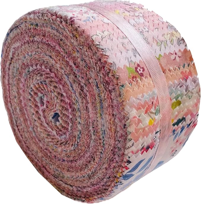 40 Strip Jelly Roll Fabric Strips - Image 3