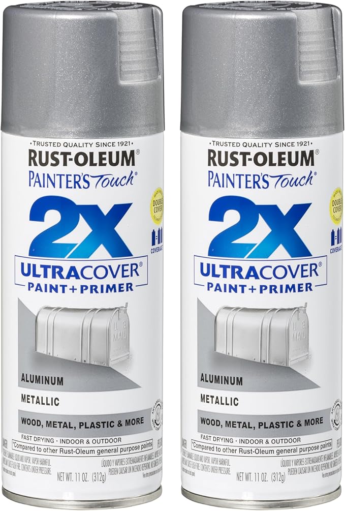 Rust-Oleum 334058-2PK Painter's Touch 2X Ultra Cover Spray Paint, 12 oz by Rust-Oleum