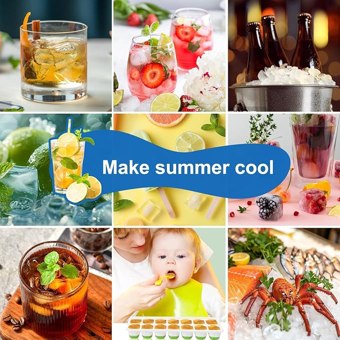 Ice Cube Trays for Freezer - Image 4