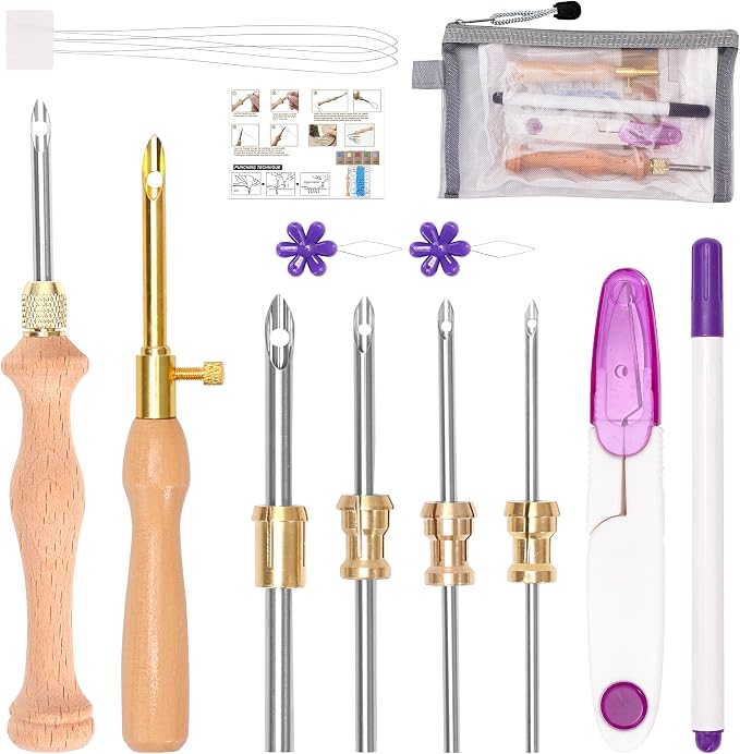Pllieay Punch Needle Kit for Craft Embroidery by Pllieay