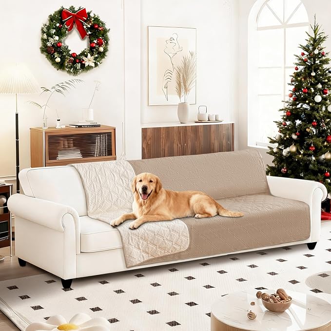 Waterproof Couch Covers for Pets, Waterproof Dog Bed Cover, Anti-Slip Soft Dog - Image 8