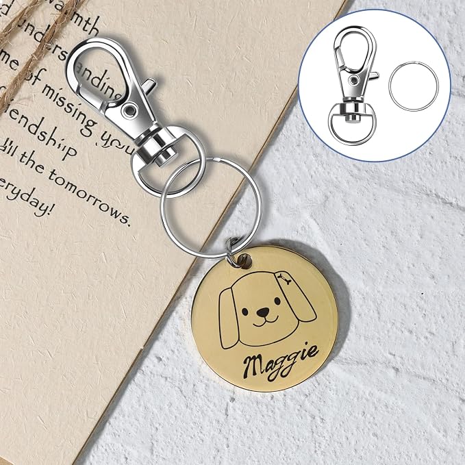 Logosophia 50 PCS Premium Keychain Making Kit - Image 5