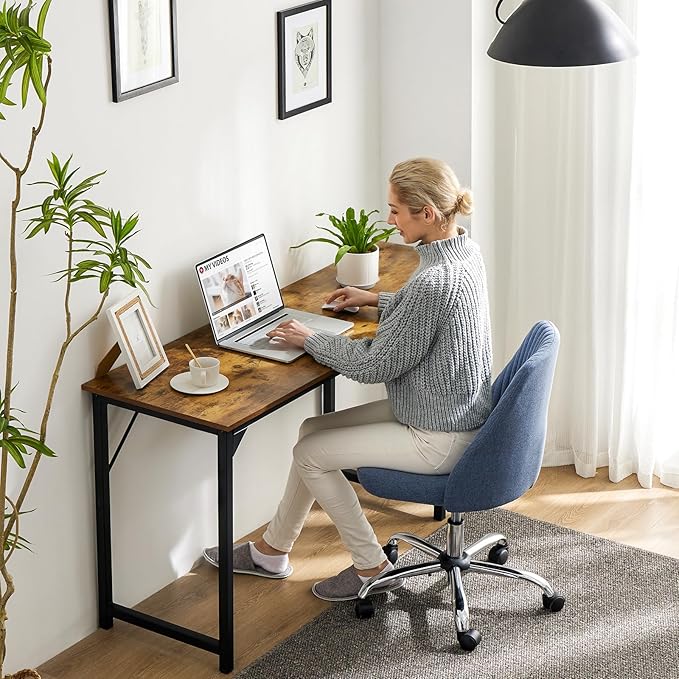 Sweetcrispy 47-Inch Small Computer Desk - Image 2