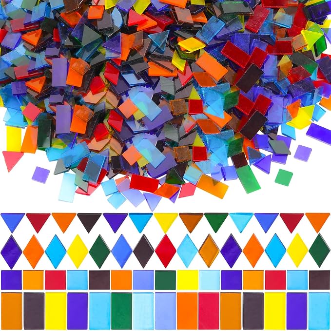 2400 Pcs Mosaic Tiles, Glass Mosaic Tiles - Image 8
